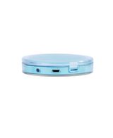 Chic Rechargeable Compact Mirror - Teal Blue